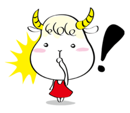 Lulu  Sheep---life sticker #4910804