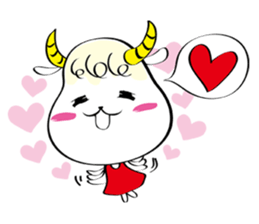 Lulu  Sheep---life sticker #4910814