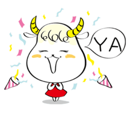 Lulu  Sheep---life sticker #4910815
