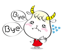 Lulu  Sheep---life sticker #4910817