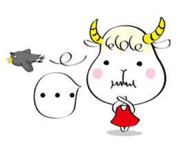 Lulu  Sheep---life sticker #4910820