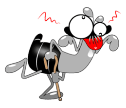 Tanoy Joy&Joke No.5 "Ta Hew" sticker #4911002