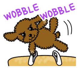 Gymnastic dogs sticker #4911145