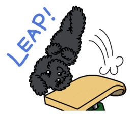 Gymnastic dogs sticker #4911147