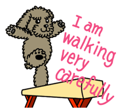 Gymnastic dogs sticker #4911151