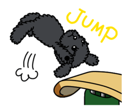 Gymnastic dogs sticker #4911156