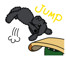 Gymnastic dogs sticker #4911156
