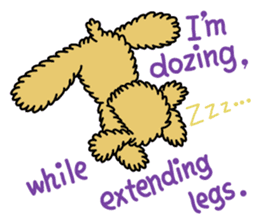 Gymnastic dogs sticker #4911159