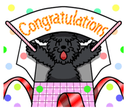 Gymnastic dogs sticker #4911162