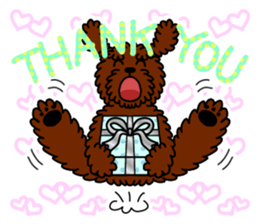 Gymnastic dogs sticker #4911163