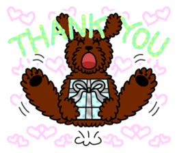 Gymnastic dogs sticker #4911163