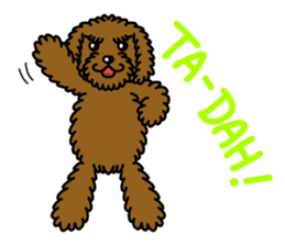 Gymnastic dogs sticker #4911164