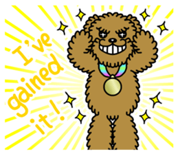Gymnastic dogs sticker #4911165