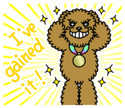 Gymnastic dogs sticker #4911165