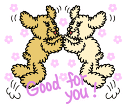 Gymnastic dogs sticker #4911166