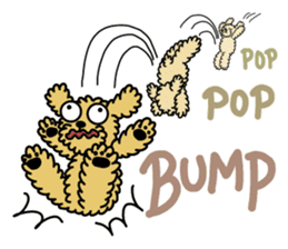 Gymnastic dogs sticker #4911168