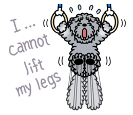 Gymnastic dogs sticker #4911170