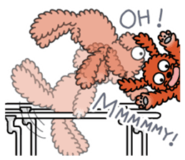 Gymnastic dogs sticker #4911171