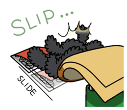 Gymnastic dogs sticker #4911173