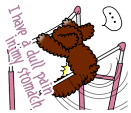 Gymnastic dogs sticker #4911174