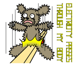 Gymnastic dogs sticker #4911175