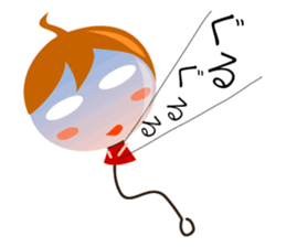 Balloon Kuu sticker #4911205