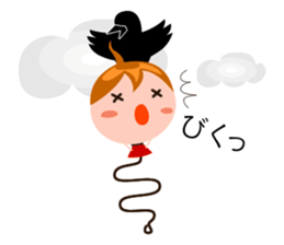 Balloon Kuu sticker #4911212