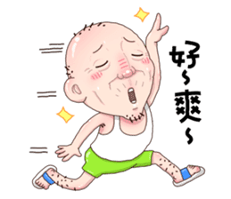 Taiwan grandmother 06 sticker #4911430