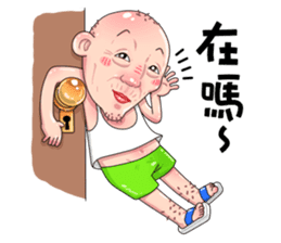 Taiwan grandmother 06 sticker #4911450