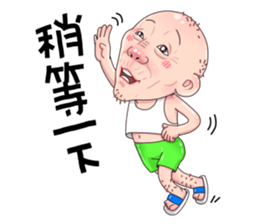 Taiwan grandmother 06 sticker #4911451