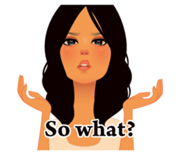 HW GIRLS Collection [English] sticker #4911866