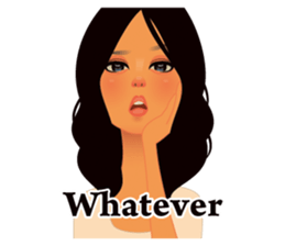 HW GIRLS Collection [English] sticker #4911867