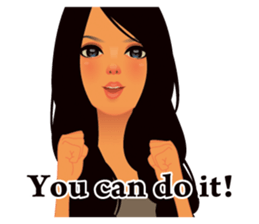 HW GIRLS Collection [English] sticker #4911874