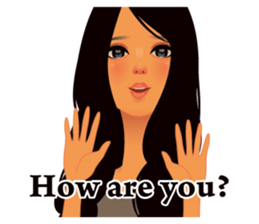 HW GIRLS Collection [English] sticker #4911876