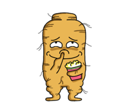 Amusing Mr. Ginseng part 1 (Daily Life) sticker #4911948