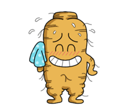 Amusing Mr. Ginseng part 1 (Daily Life) sticker #4911951