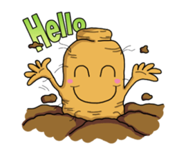 Amusing Mr. Ginseng part 1 (Daily Life) sticker #4911952