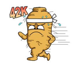 Amusing Mr. Ginseng part 1 (Daily Life) sticker #4911953