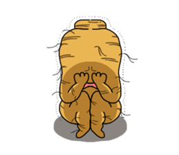 Amusing Mr. Ginseng part 1 (Daily Life) sticker #4911955