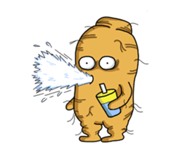 Amusing Mr. Ginseng part 1 (Daily Life) sticker #4911957