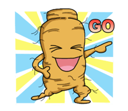 Amusing Mr. Ginseng part 1 (Daily Life) sticker #4911959