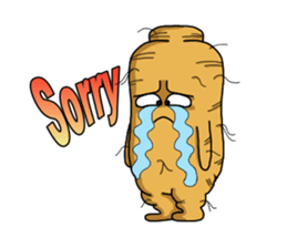 Amusing Mr. Ginseng part 1 (Daily Life) sticker #4911969