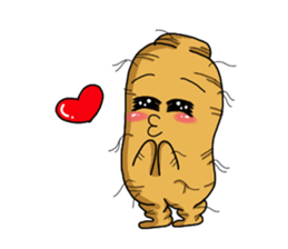 Amusing Mr. Ginseng part 1 (Daily Life) sticker #4911970