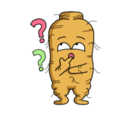 Amusing Mr. Ginseng part 1 (Daily Life) sticker #4911975