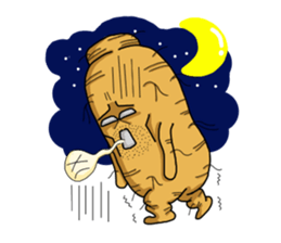 Amusing Mr. Ginseng part 1 (Daily Life) sticker #4911978