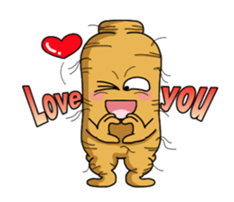 Amusing Mr. Ginseng part 1 (Daily Life) sticker #4911980