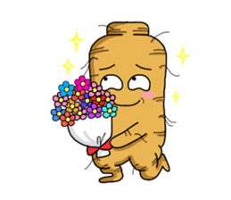 Amusing Mr. Ginseng part 1 (Daily Life) sticker #4911981