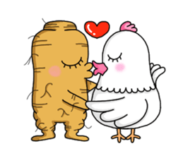 Amusing Mr. Ginseng part 1 (Daily Life) sticker #4911982