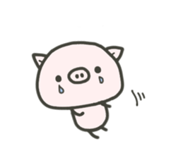 Cute pigTONTON sticker #4912190