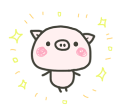Cute pigTONTON sticker #4912194